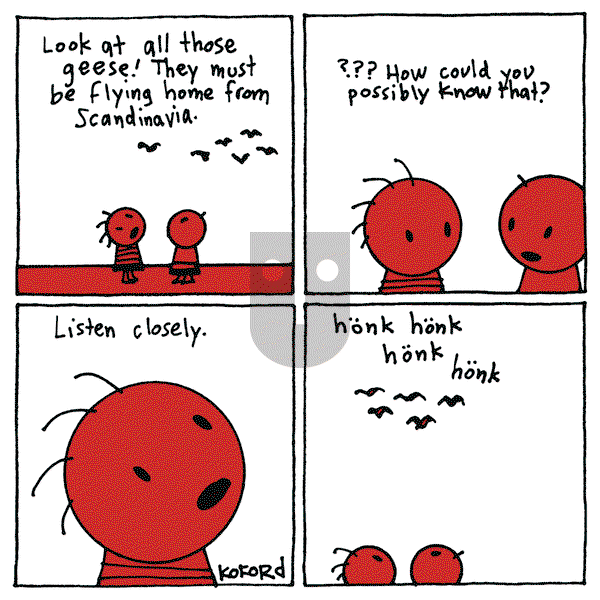 Haircut Practice on Monday April 7, 2025 Comic Strip