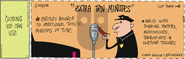 The Knight Life on Monday March 7, 2011 Comic Strip
