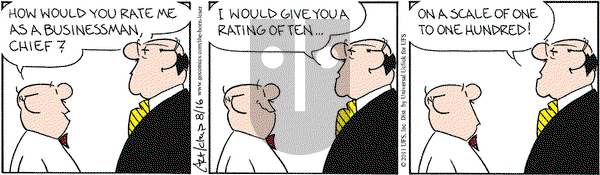 The Born Loser on Tuesday August 16, 2011 Comic Strip