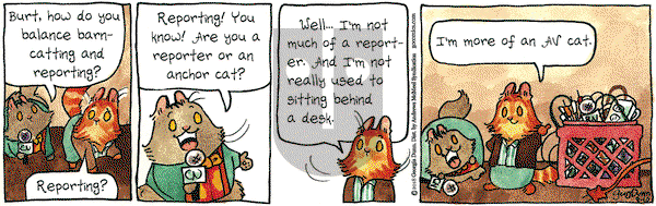 Breaking Cat News on Monday September 10, 2018 Comic Strip