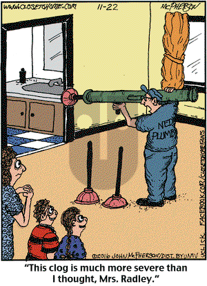 Close to Home on Tuesday November 22, 2016 Comic Strip