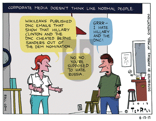 Ted Rall on Thursday June 15, 2017 Comic Strip