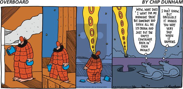 Overboard on Sunday July 10, 2016 Comic Strip