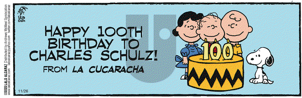 La Cucaracha - Saturday November 26, 2022 Comic Strip