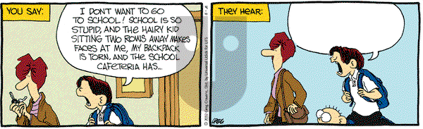 The Buckets on Wednesday April 11, 2012 Comic Strip
