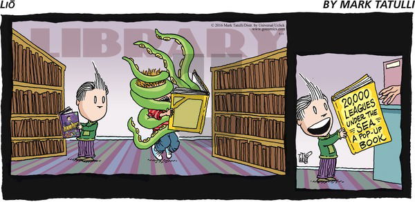 Lio on Sunday August 14, 2016 Comic Strip