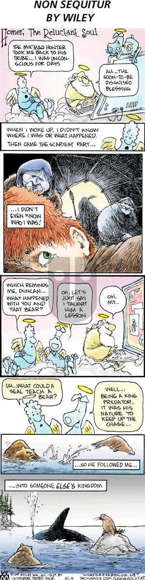 Non Sequitur on Sunday October 4, 2009 Comic Strip