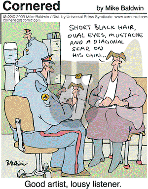 Cornered on Monday December 22, 2003 Comic Strip