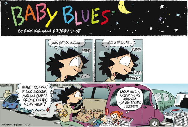 Baby Blues on Sunday March 31, 2013 Comic Strip