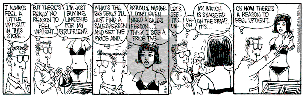 Monty on Wednesday February 18, 2004 Comic Strip