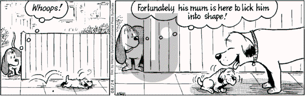 Fred Basset on Friday August 24, 2007 Comic Strip
