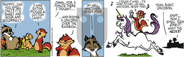 Over the Hedge on Thursday April 29, 2010 Comic Strip