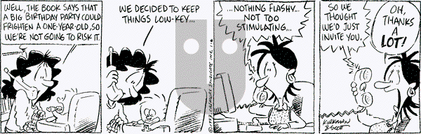 Baby Blues on Wednesday January 6, 1993 Comic Strip