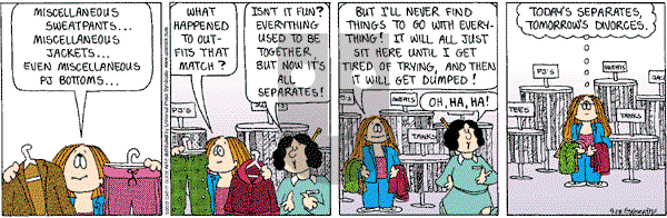 Cathy Classics - Saturday September 28, 2002 Comic Strip