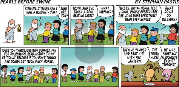 Pearls Before Swine on Sunday April 14, 2019 Comic Strip
