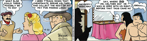 Alley Oop on Friday April 10, 2015 Comic Strip