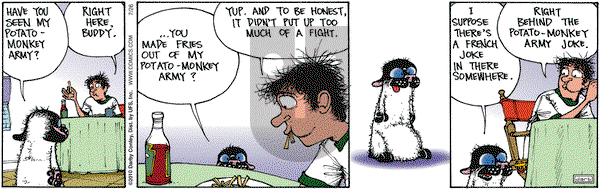 Get Fuzzy on Monday July 26, 2010 Comic Strip