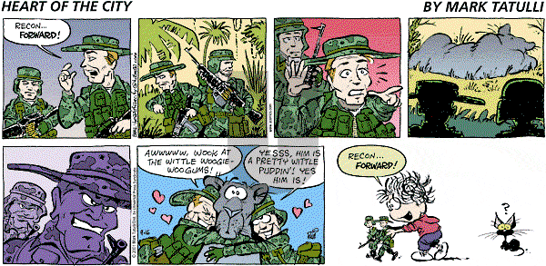Heart of the City on Sunday September 16, 2001 Comic Strip