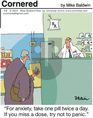 Cornered - Wednesday April 8, 2015 Comic Strip