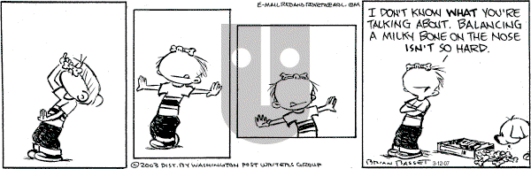 Red and Rover on Monday March 12, 2007 Comic Strip