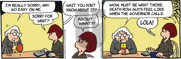 Lola on Monday December 16, 2019 Comic Strip
