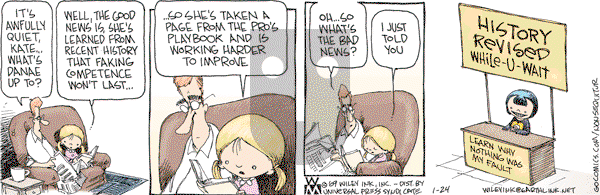 Non Sequitur - Saturday January 24, 2009 Comic Strip