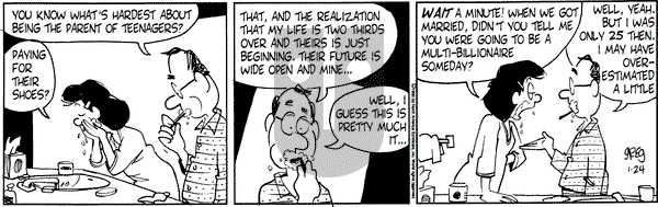 Luann on Tuesday January 24, 1995 Comic Strip