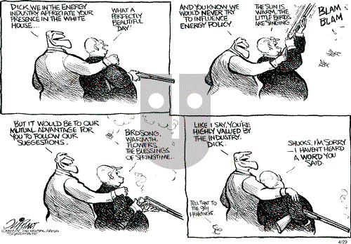 Pat Oliphant on Thursday April 29, 2004 Comic Strip