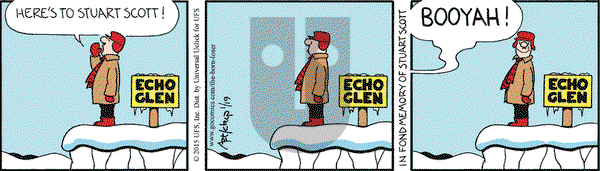 The Born Loser on Monday January 19, 2015 Comic Strip