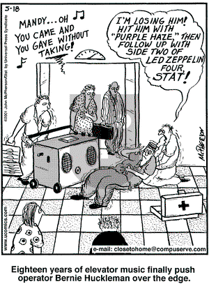Close to Home on Friday May 18, 2001 Comic Strip
