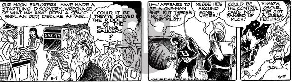 Alley Oop on Friday August 19, 1949 Comic Strip