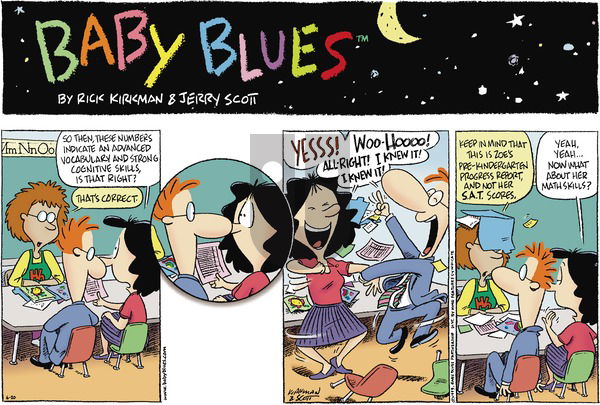 Baby Blues on Sunday June 20, 1999 Comic Strip
