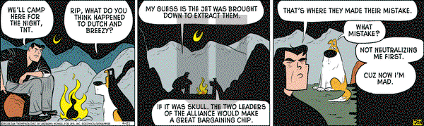 Rip Haywire on Saturday April 21, 2018 Comic Strip