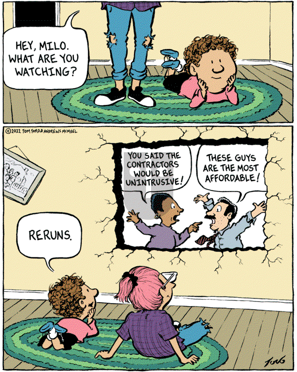 Home Free - Monday August 22, 2022 Comic Strip