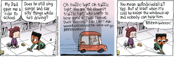 Cul de Sac on Monday November 14, 2016 Comic Strip