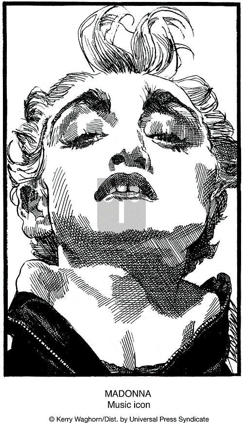 Faces in the News by Kerry Waghorn on Tuesday May 23, 2006 Comic Strip
