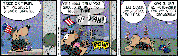 DeFlocked on Monday October 14, 2013 Comic Strip