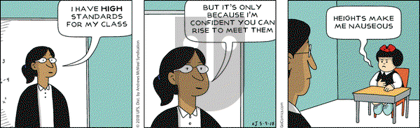 Nancy on Wednesday May 9, 2018 Comic Strip