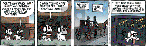 Pooch Cafe on Monday September 13, 2010 Comic Strip