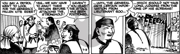 Alley Oop on Tuesday July 9, 1974 Comic Strip