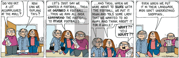Cathy Classics - Saturday November 27, 2010 Comic Strip