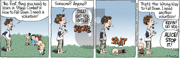 Cul de Sac on Thursday August 18, 2011 Comic Strip