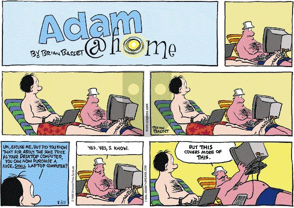 Adam@Home on Sunday August 11, 2002 Comic Strip