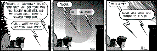 The Boondocks on Tuesday July 27, 2010 Comic Strip