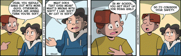 Heart of the City - Tuesday April 1, 2025 Comic Strip