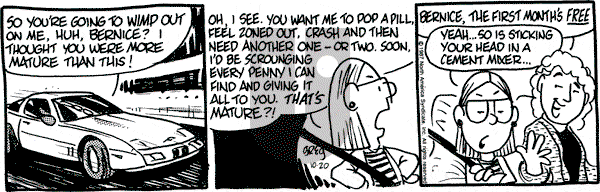 Luann on Tuesday October 20, 1987 Comic Strip