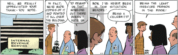 Lucky Cow on Thursday April 19, 2007 Comic Strip