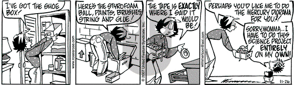 Rose is Rose on Monday November 26, 2007 Comic Strip