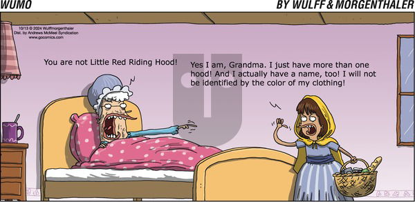 WuMo - Sunday October 13, 2024 Comic Strip