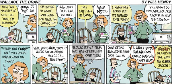 Wallace the Brave - Sunday May 8, 2022 Comic Strip